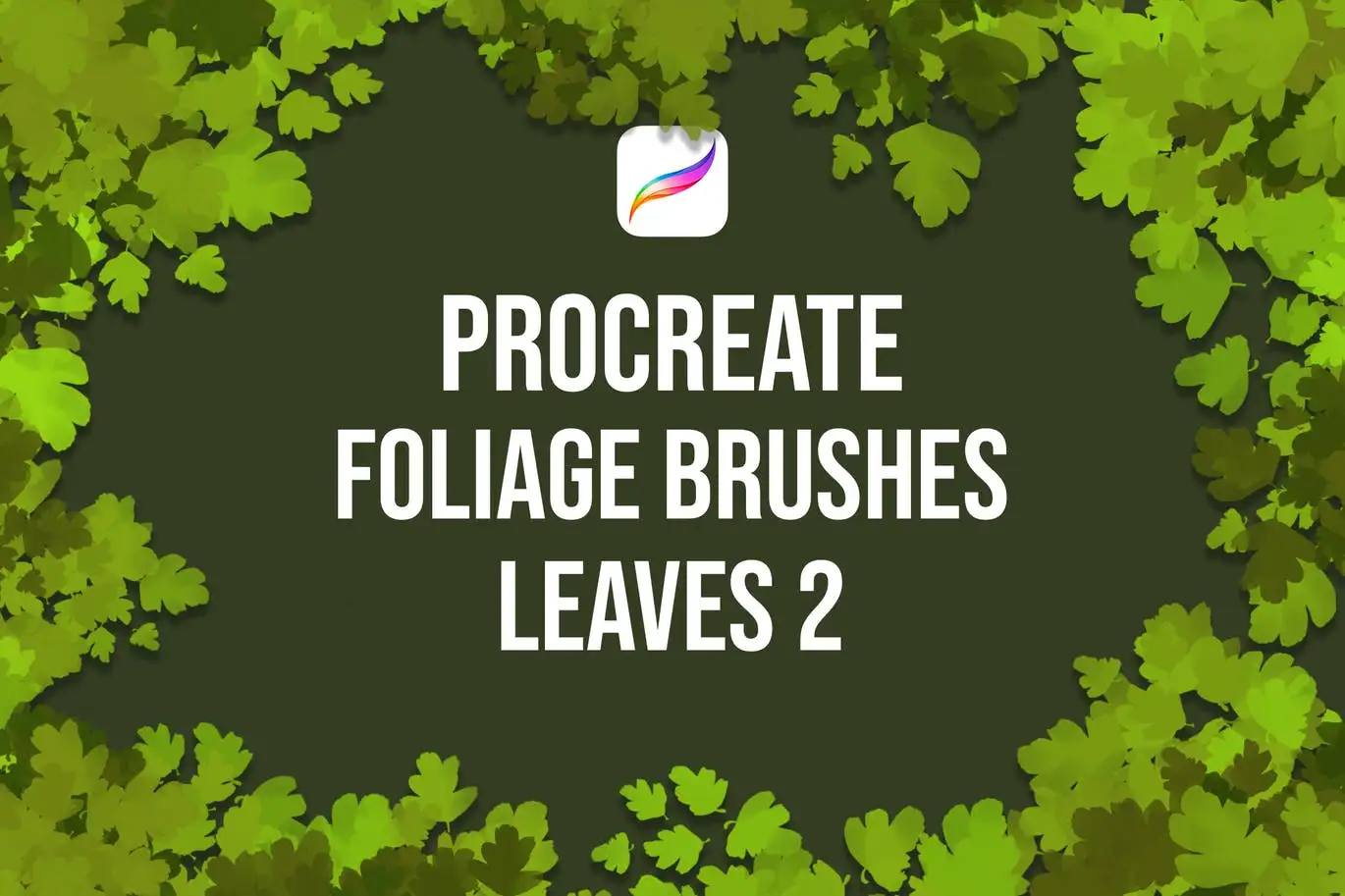 Procreate Foliage Brushes - Leaves 2