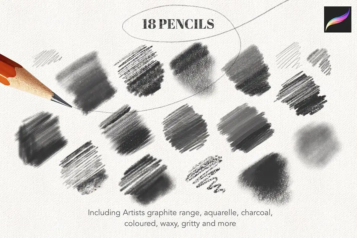 Procreate Pencil Drawing Collection 2 procreate pencil drawing collection (3) 70610