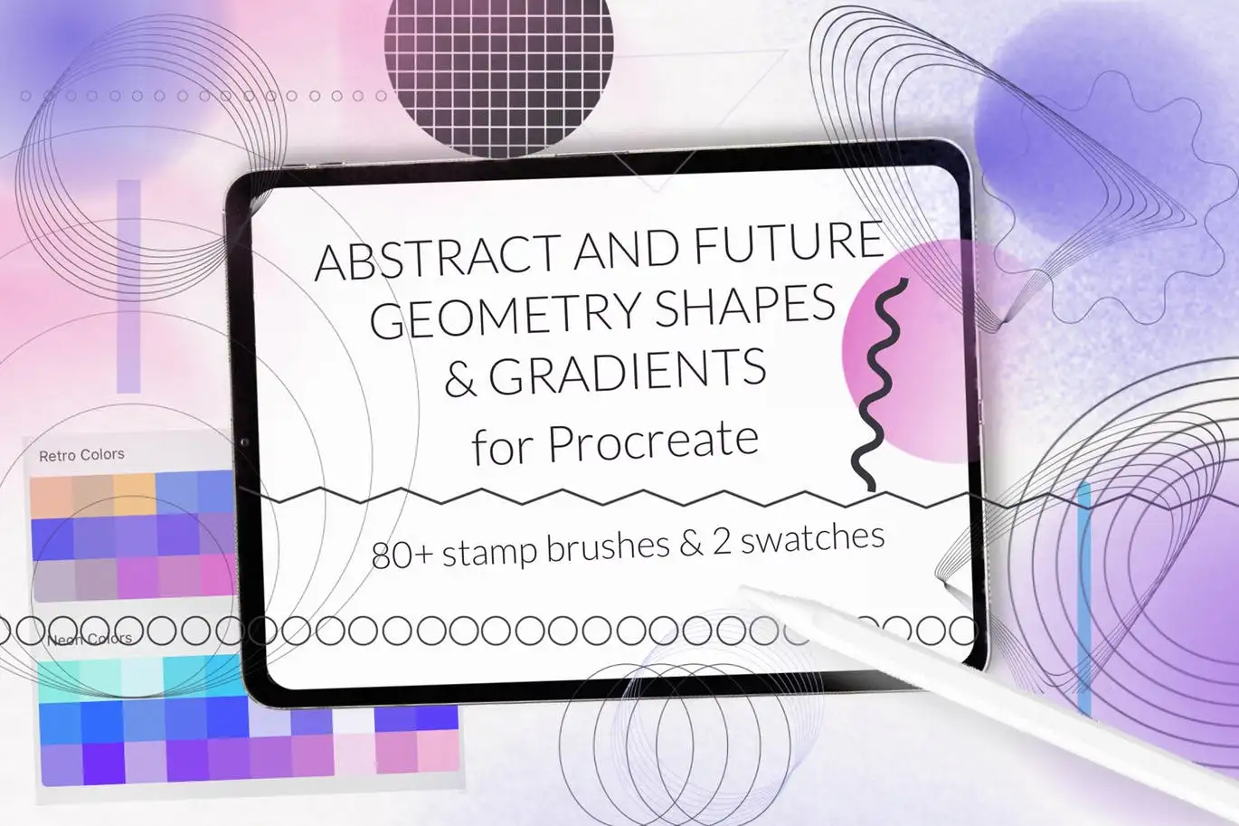 Abstract geometry future gradient