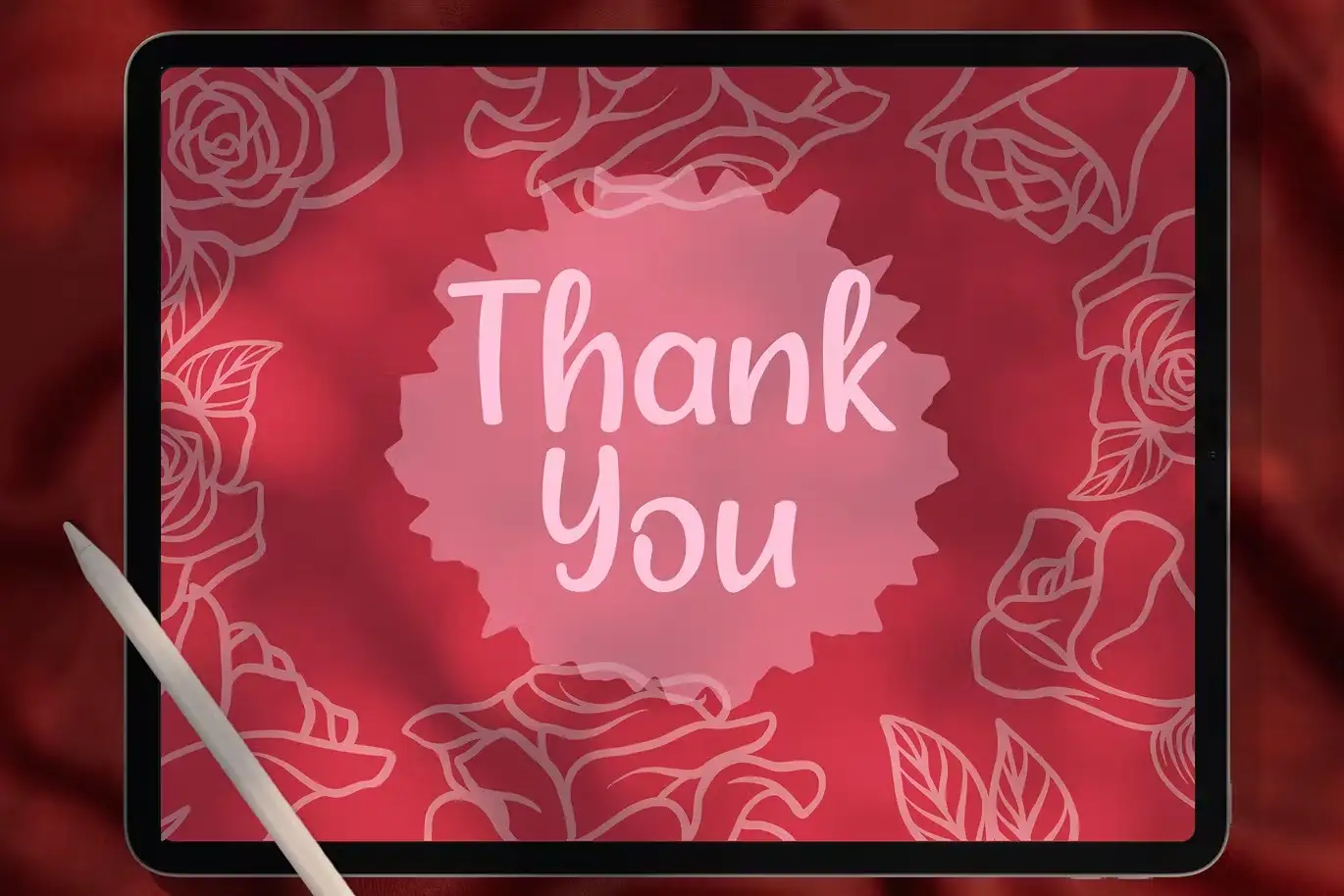 Roses Brush stamp 4 roses brush stamp (1) 69238