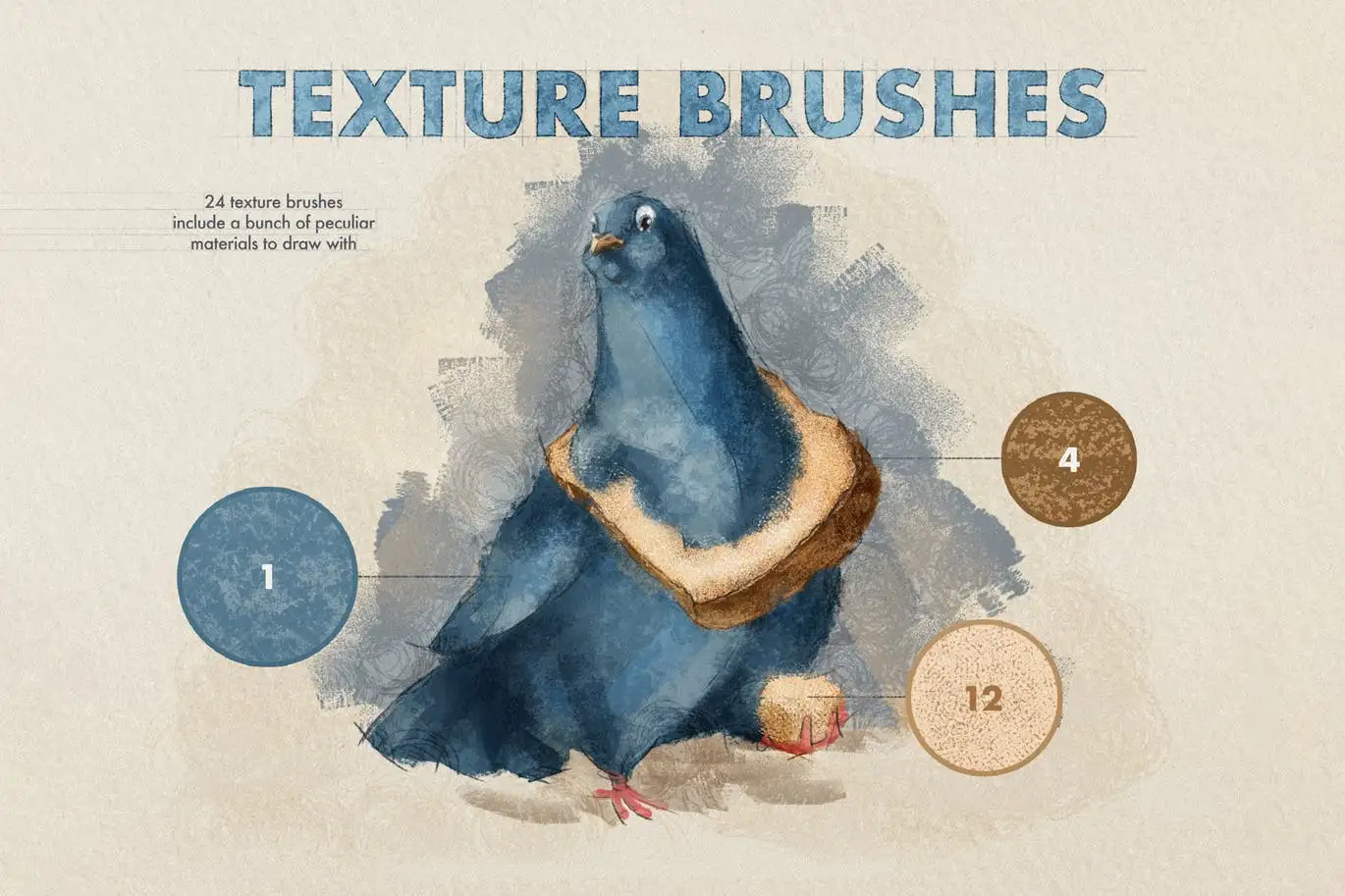 Texture Procreate Brushes 4 texture procreate brushes (5) 70912