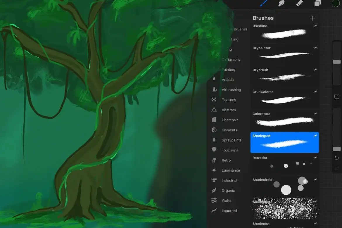 The Jungle: Procreate Brushes 4 the jungle procreate brushes (3) 72903