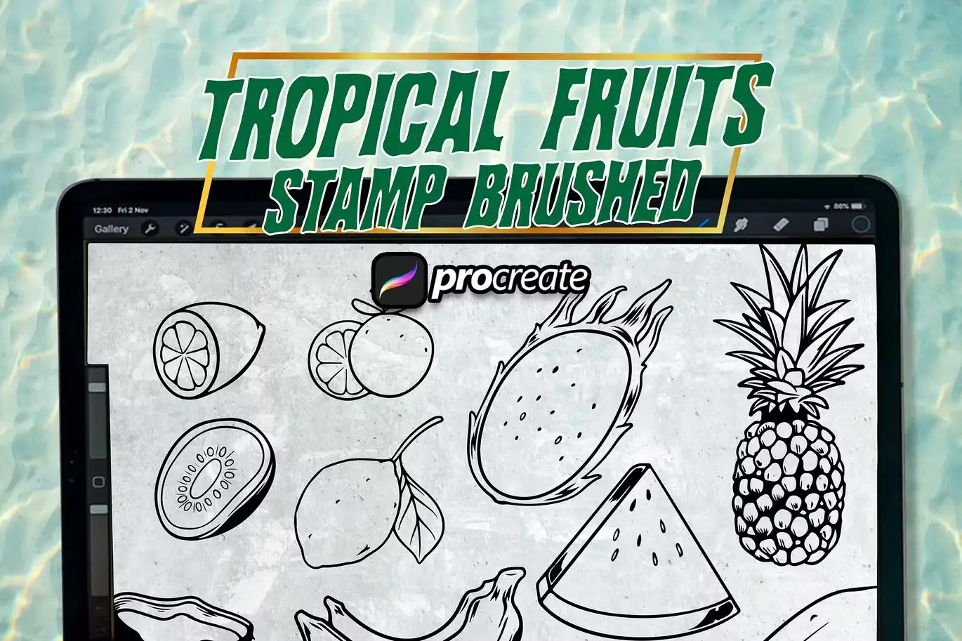 Tropical Fruit Stamp Brush 1 tropical fruit stamp brush (3) 69522