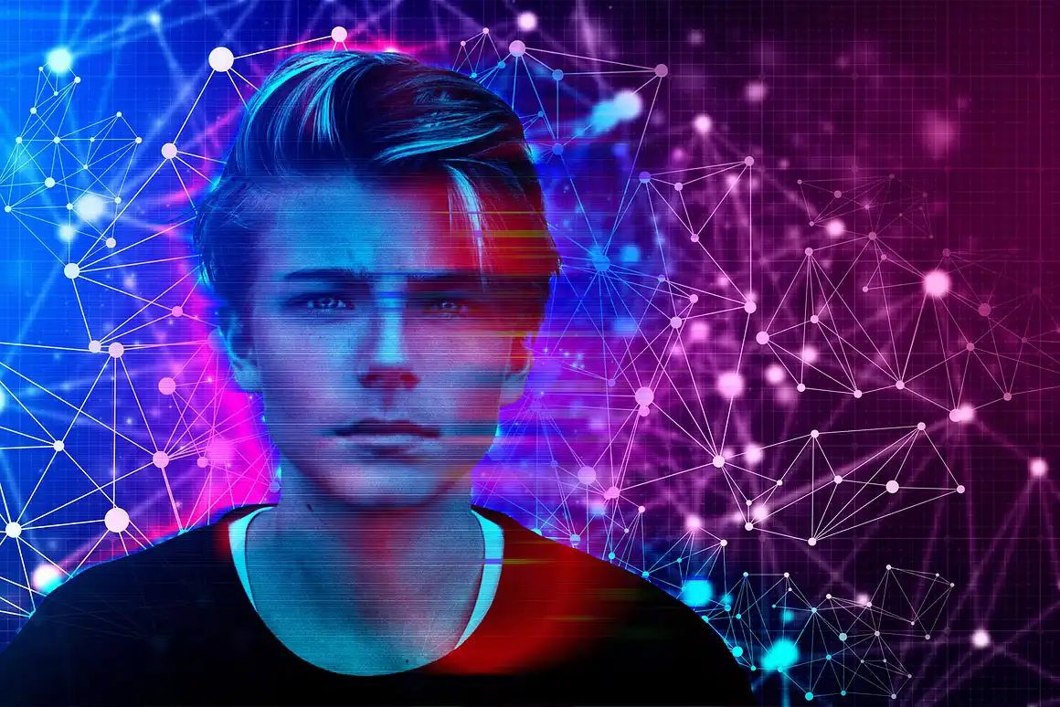 Hologram Photoshop Effect Mockup 4 hologram photoshop effect mockup (8) 69885