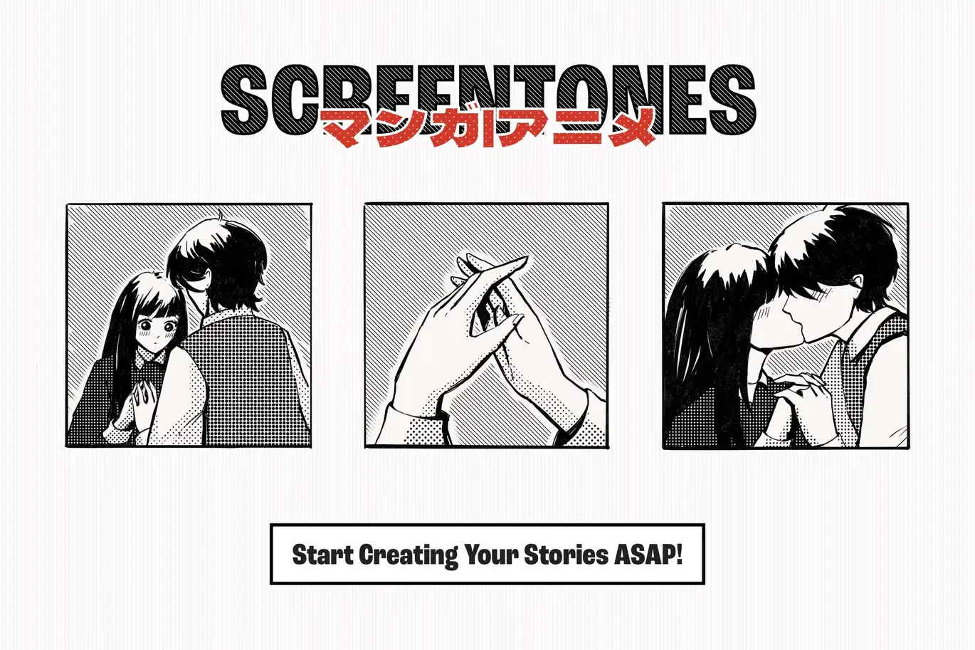 Manga Screentone Procreate Brushes 5 manga screentone procreate brushes (3) 72091