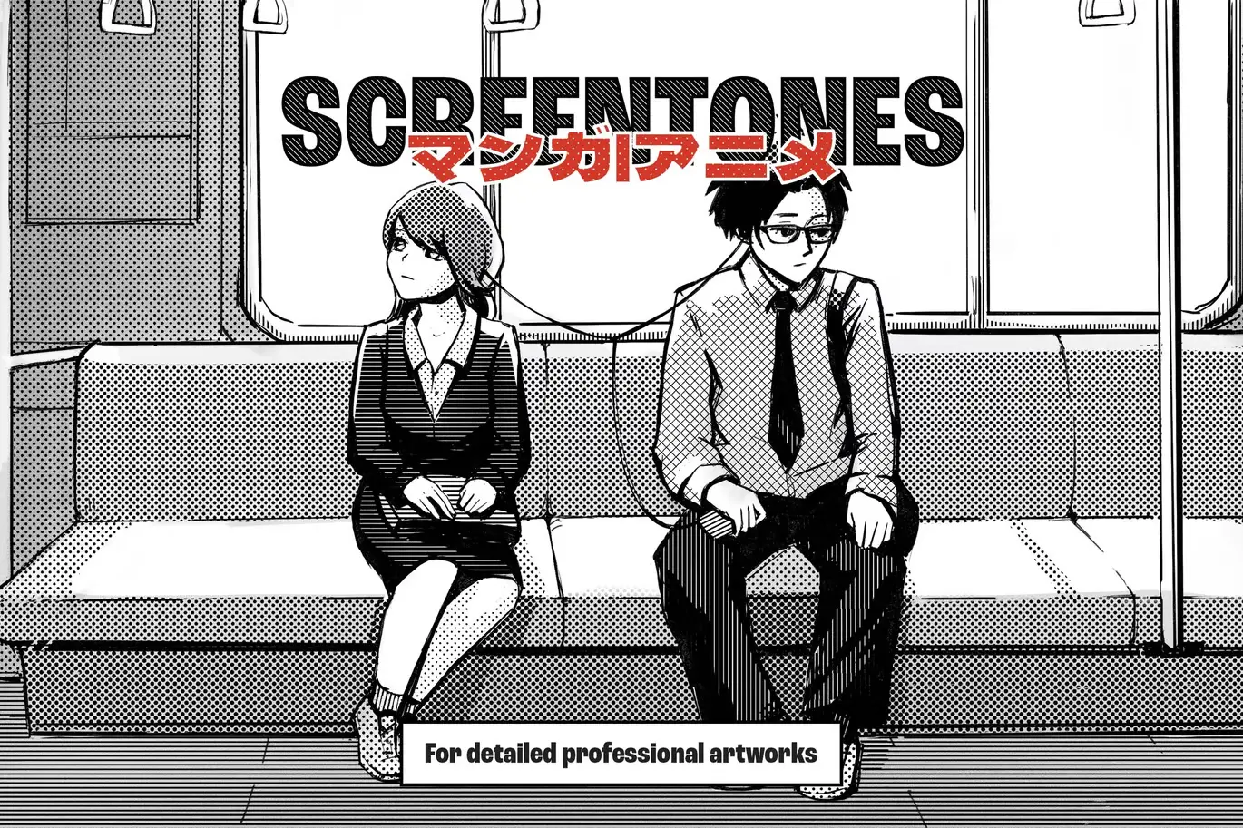 Manga Screentone Procreate Brushes 3 manga screentone procreate brushes (8) 72080