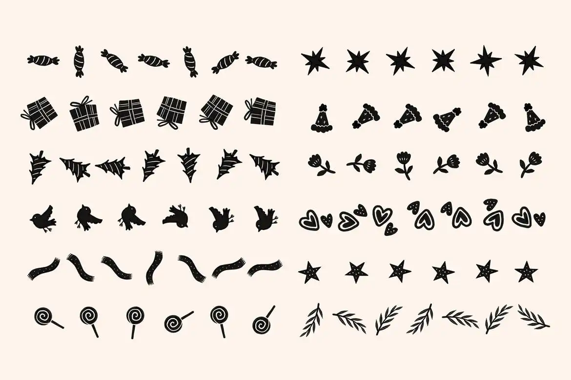 PineStamp - Procreate Brush 10 pine stamp brushes procreate (4) 71536
