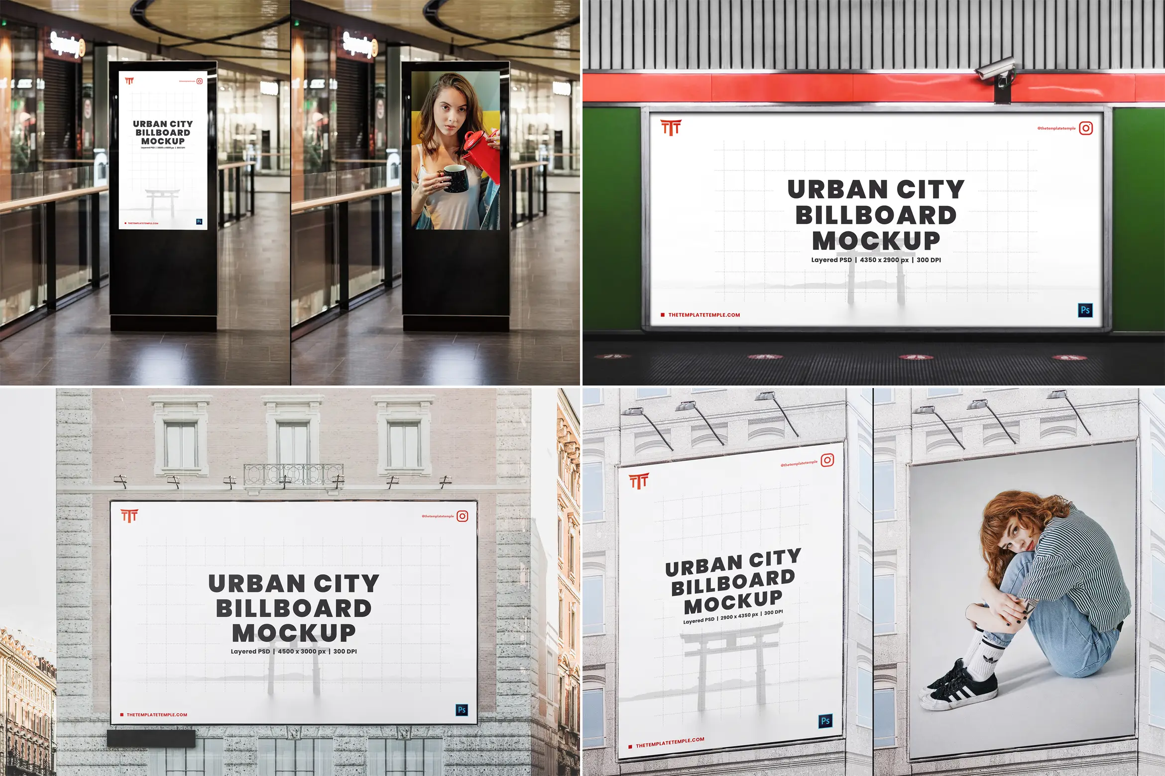 20 Urban City Billboard Mockups 5 urban city billboard mockups by the template temple (20xpsd) (3) 68141