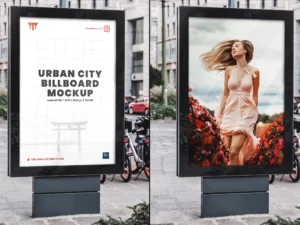 urban city billboard mockups by the template temple (20xpsd) 68138