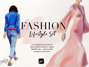 fashion lifestyle set for procreate 73721