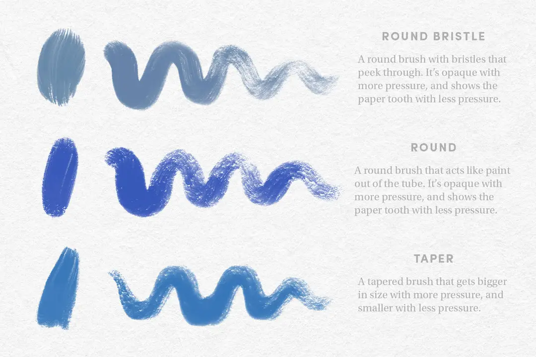 Gouache Set – Procreate Brushes 4 gouache set – procreate brushes (2) 78425