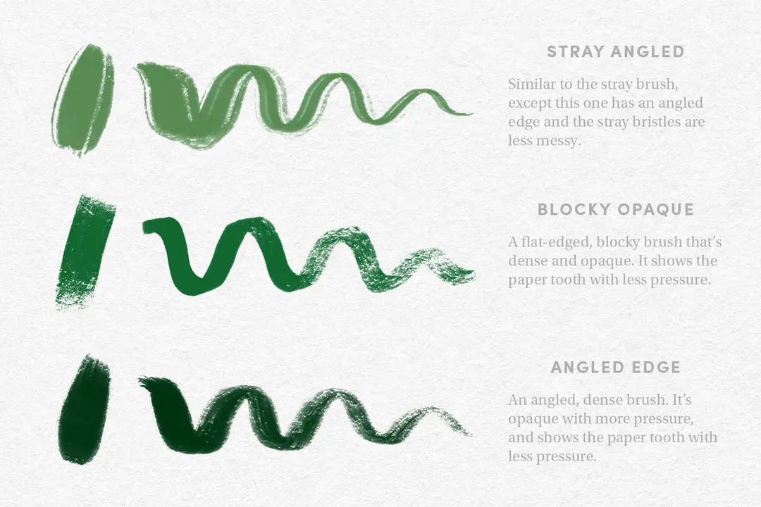 Gouache Set – Procreate Brushes 6 gouache set – procreate brushes (4) 78421