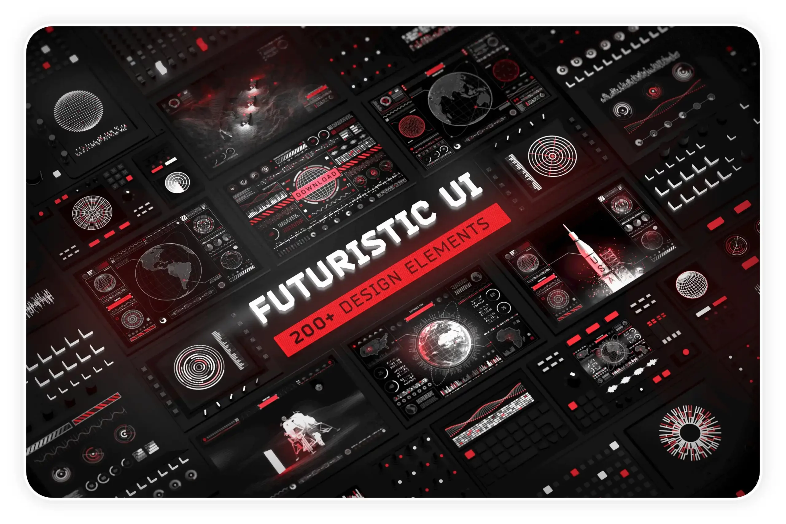 Samolevsky's Ultimate Design Elements Bundle – 5000+ Shapes, Backgrounds & Gradients