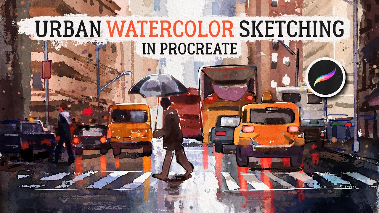 The Watercolor Experience Brush Set for Procreate 17 the watercolor experience brush set for procreate09 78916
