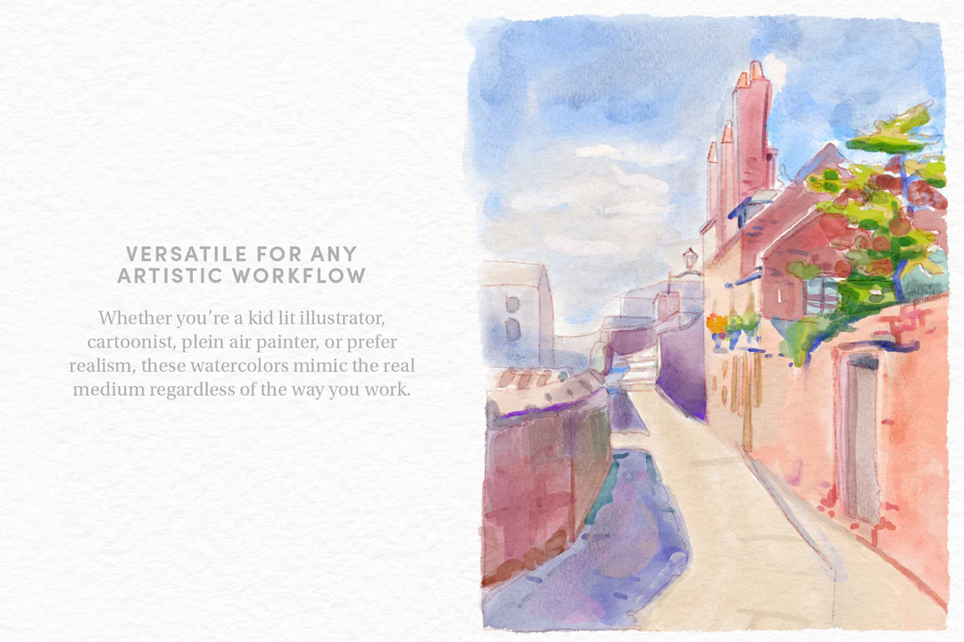 Watercolor Kit – Procreate Brushes 13 watercolor kit – procreate brushes (11) 78528