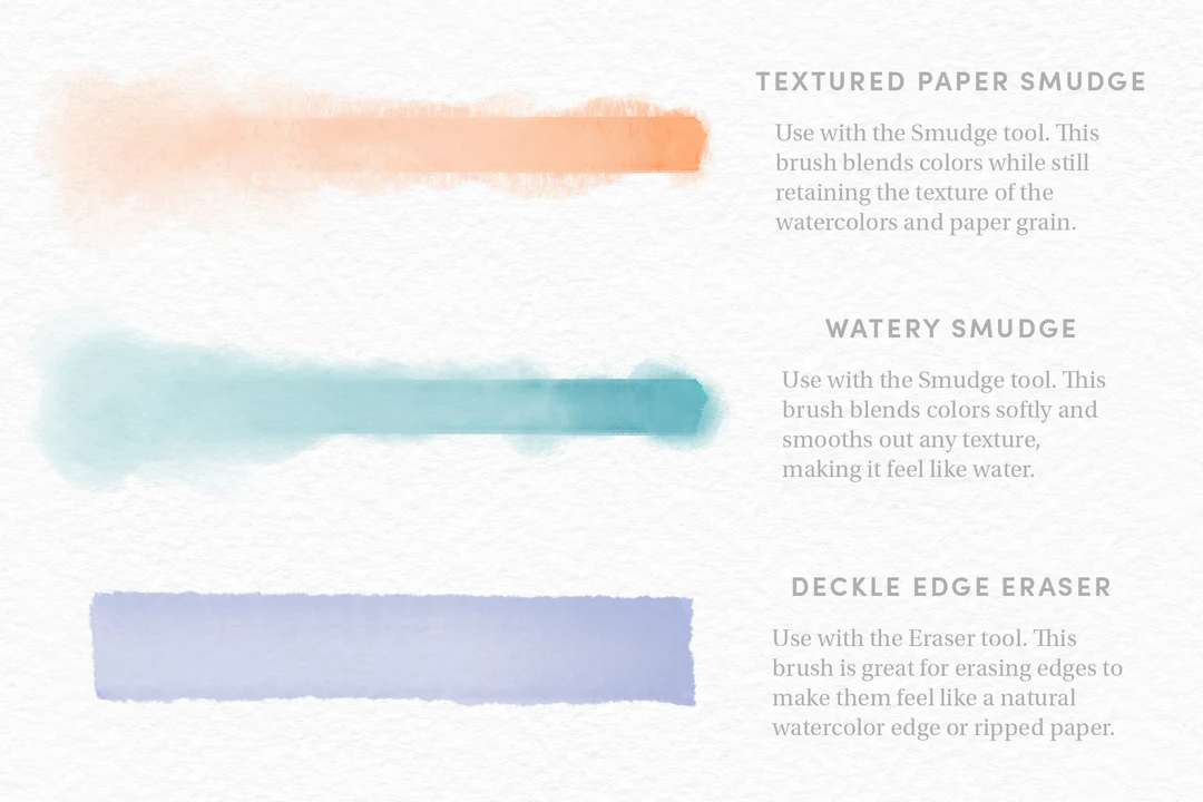 Watercolor Kit – Procreate Brushes 11 watercolor kit – procreate brushes (9) 78530
