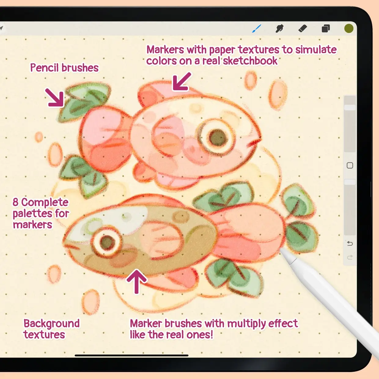 Brush Box Vol.1 ✿ Markers, Pencils & Palettes 6 brush box vol.1 ✿ markers, pencils & palettes3 80980