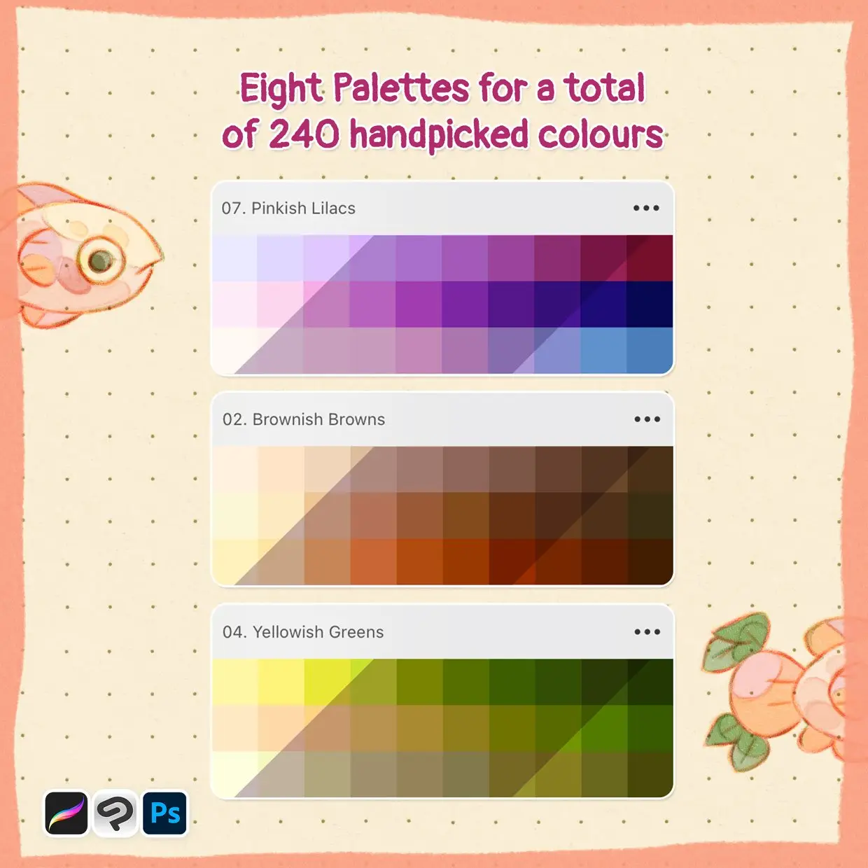 Brush Box Vol.1 ✿ Markers, Pencils & Palettes 9 brush box vol.1 ✿ markers, pencils & palettes5 80945