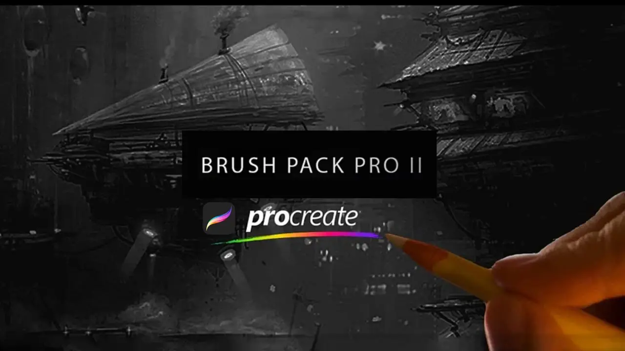 BRUSH PACK PRO II for PROCREATE 5