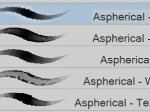 brush pack watercolors aspherical (1) 79153