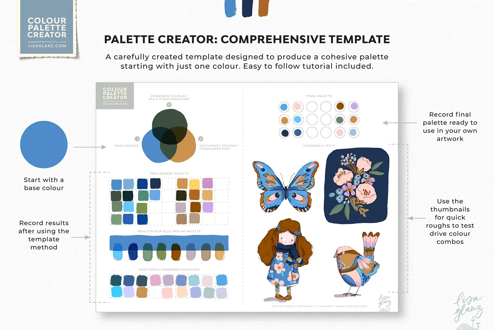 Colour Palette Creator & Tutorial for Procreate 8 colour palette creator & tutorial for procreate06 79639