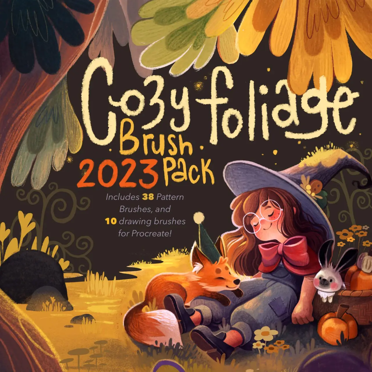 Cozy Foliage Brush Pack - 2023