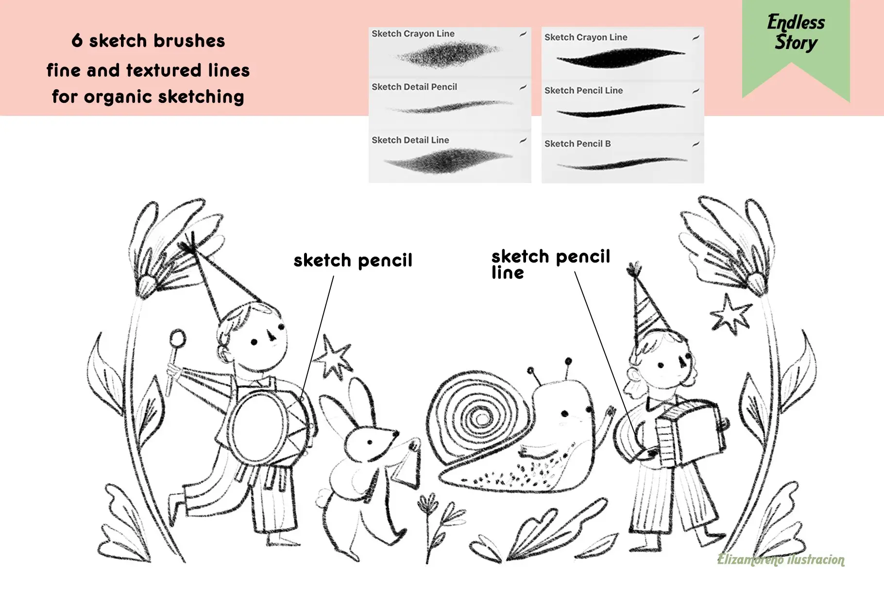 Endless Story – Procreate Brushes 4 endless story – procreate brushes4 78007