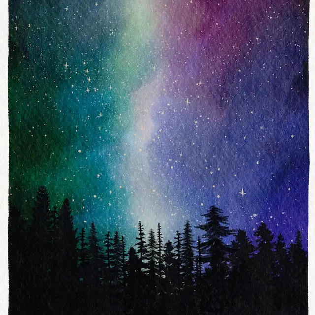 Galaxy Watercolor Painting kit for Procreate 9 galaxy watercolor painting kit for procreate16 77894