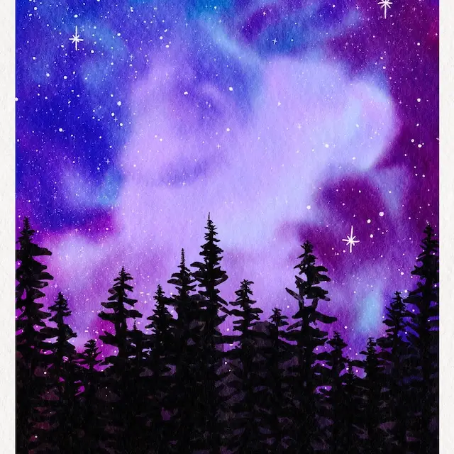 Galaxy Watercolor Painting kit for Procreate 12 galaxy watercolor painting kit for procreate18 77864