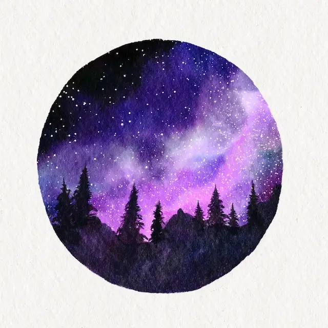 Galaxy Watercolor Painting kit for Procreate 15 galaxy watercolor painting kit for procreate22 77836