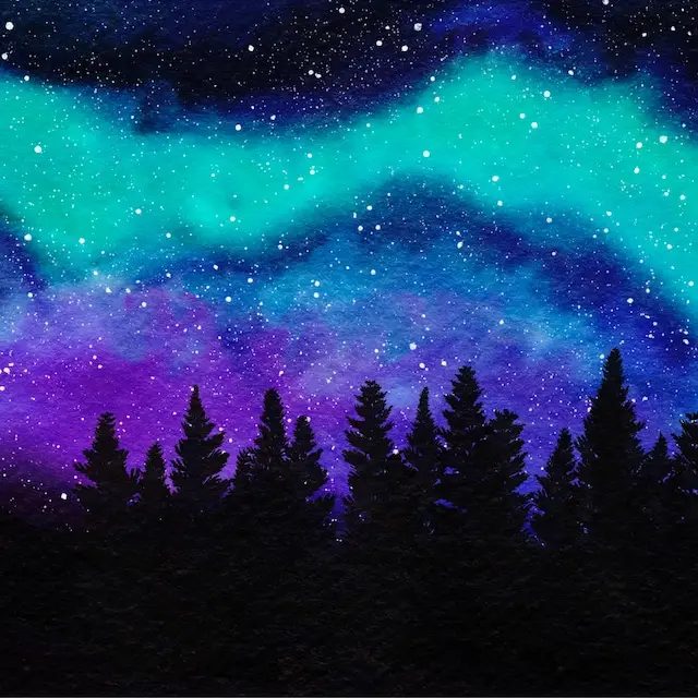 Galaxy Watercolor Painting kit for Procreate 13 galaxy watercolor painting kit for procreate23 77863