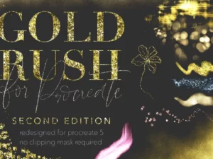 gold rush for procreate second edition 77429