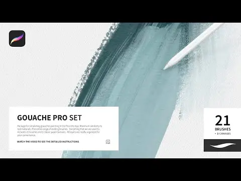 Gouache Pro Set for Procreate 3 gouache pro set for procreate2 79449