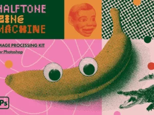 halftone zine machine for photoshop01 77013
