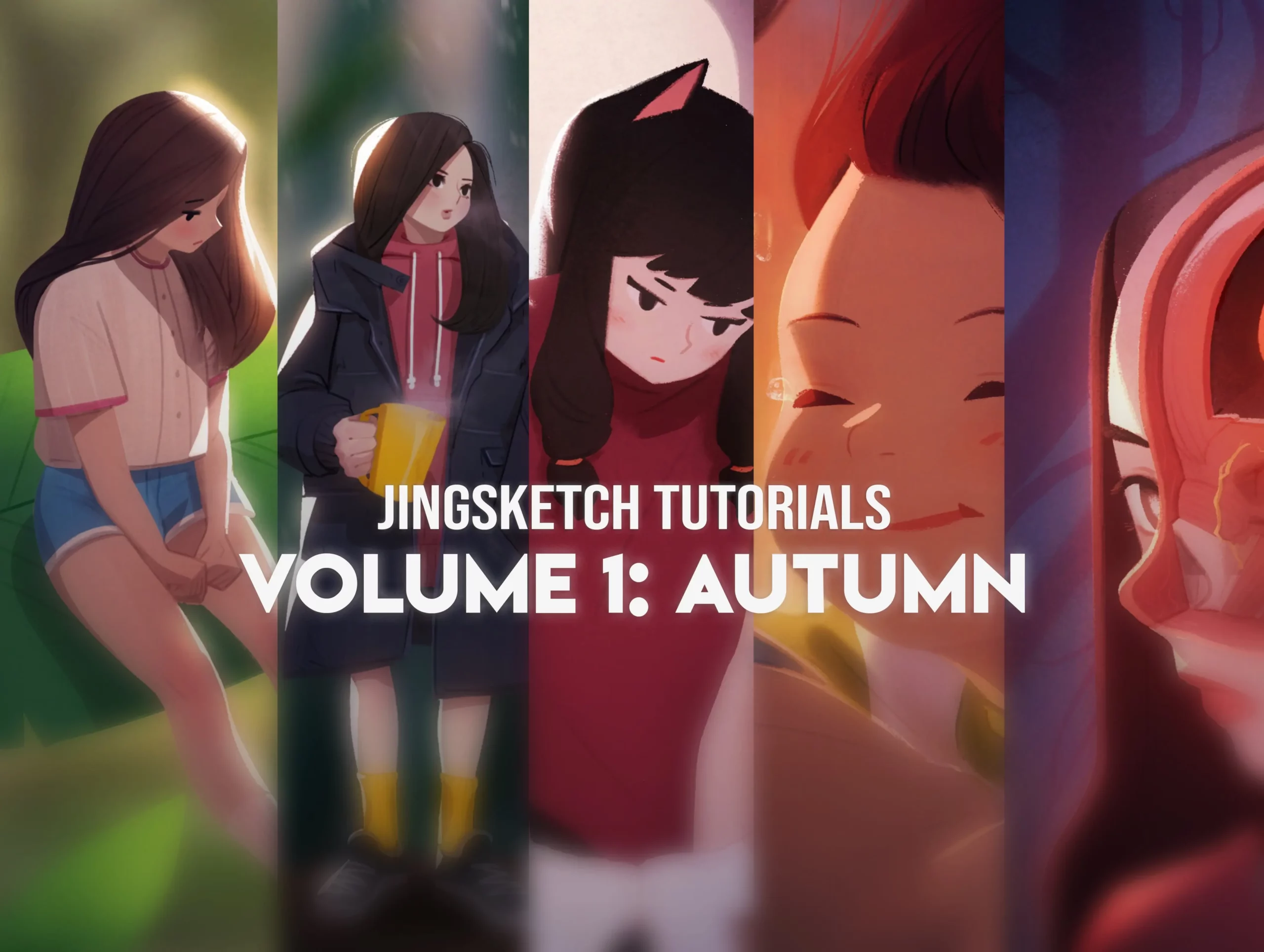 jingsketch Tutorials Volume 1 Autumn