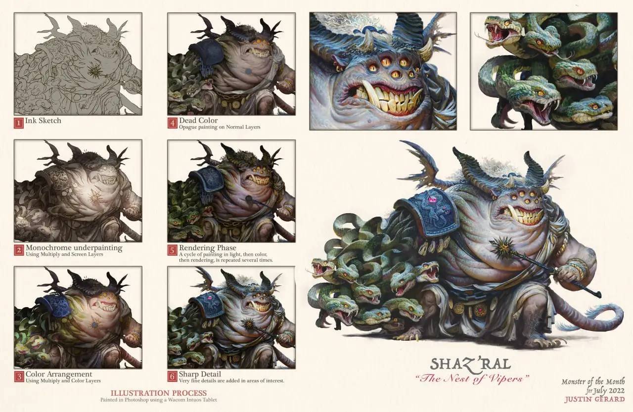 Justin Gerard's Patreon Classic Fantasy Art Series 3 justin gerard's patreon classic fantasy art series (6) 79289