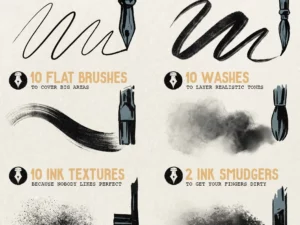 lp inking brushes procreate (2) 79811