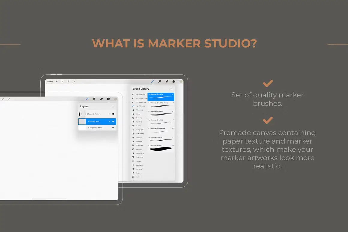 Marker Studio - Procreate Brushes 9 marker studio procreate brushes2 79049
