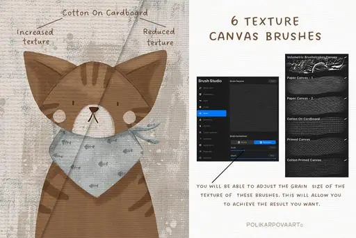 Oil Art - oil brushes and canvases for Procreate 6 oil art oil brushes and canvases for procreate06 81140
