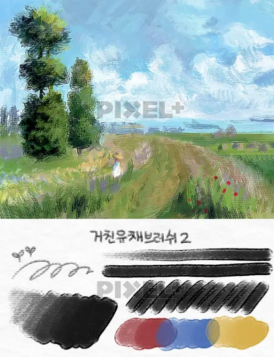 Real analog oil flower brush (+Ver. 2.0) 6 real analog oil flower brush (+ver. 2.0) (4) 78078