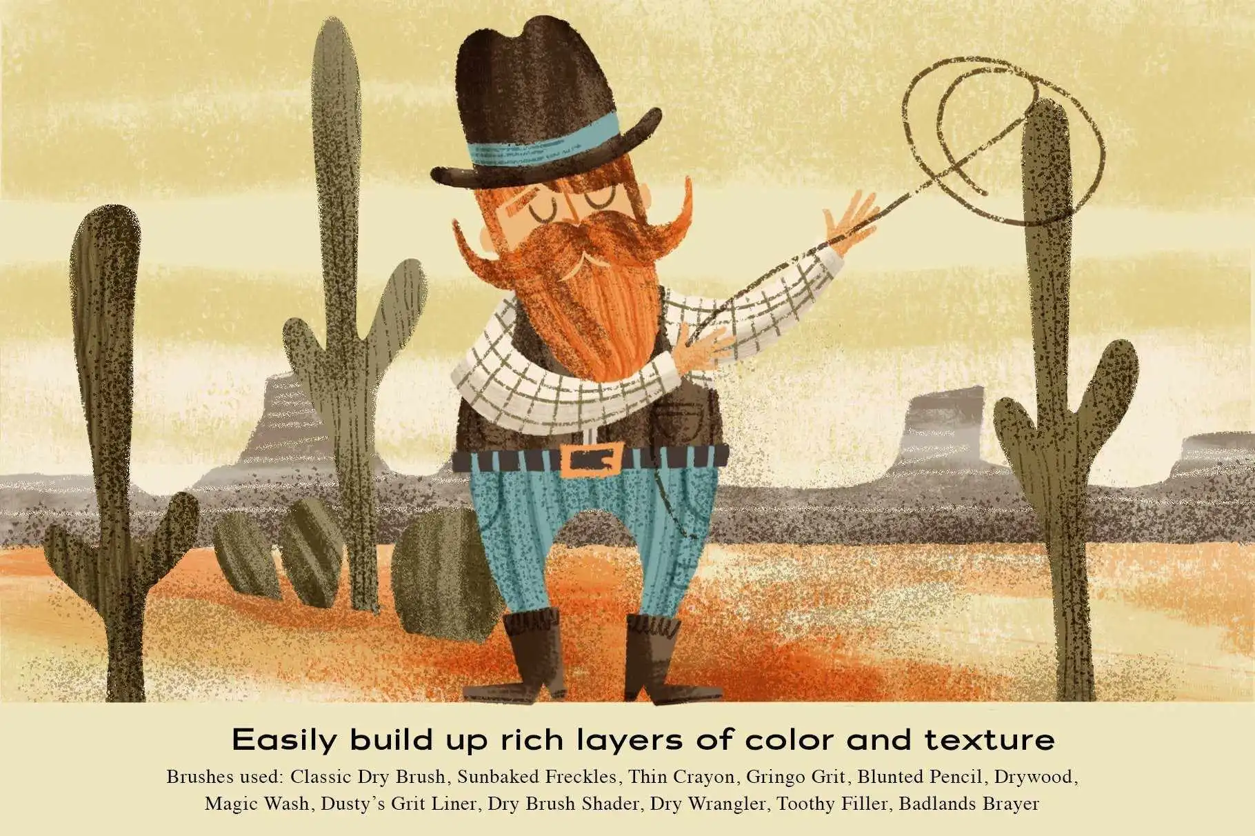 The Complete Mid-Century Brush Collection for Procreate 38 the complete mid century brush collection for procreate14 76403