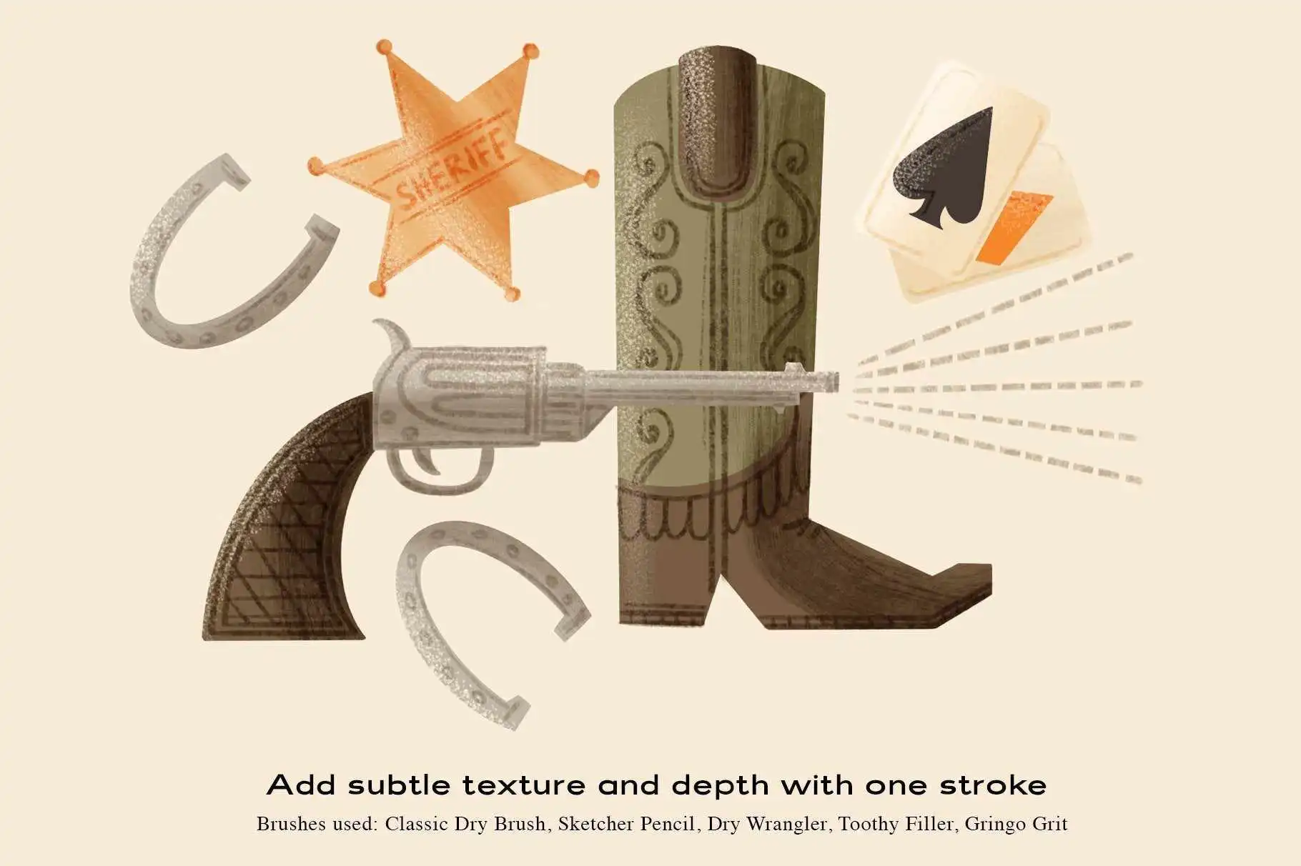 The Complete Mid-Century Brush Collection for Procreate 35 the complete mid century brush collection for procreate17 76406