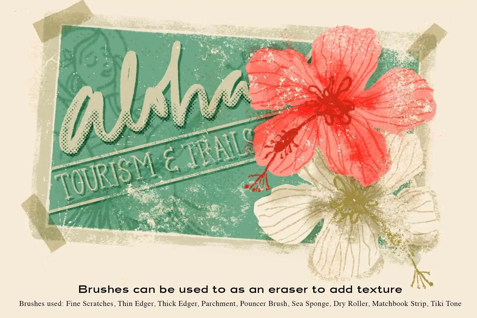 The Complete Mid-Century Brush Collection for Procreate 25 the complete mid century brush collection for procreate27 76416