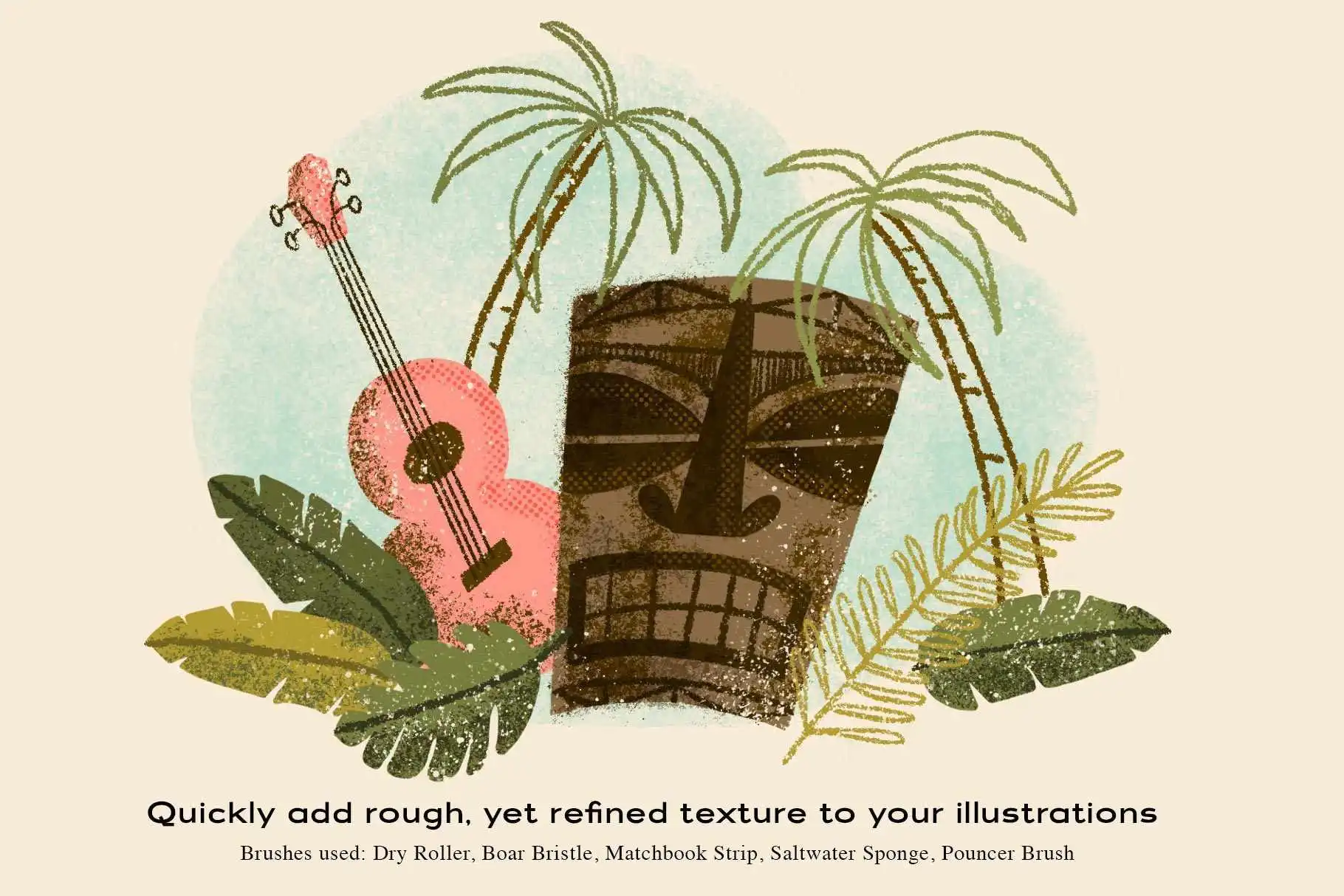 The Complete Mid-Century Brush Collection for Procreate 23 the complete mid century brush collection for procreate29 76418