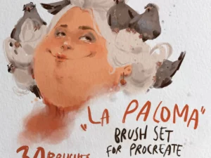 the watercolor brush pack for procreate by aksinja la paloma1 77552