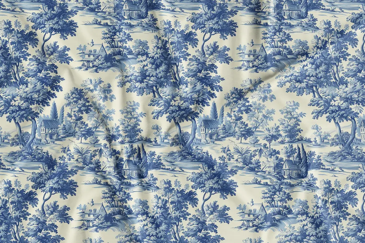 Toile de Jouy Print Design Patterns - 1 4 toile de jouy print design patterns 118 80774