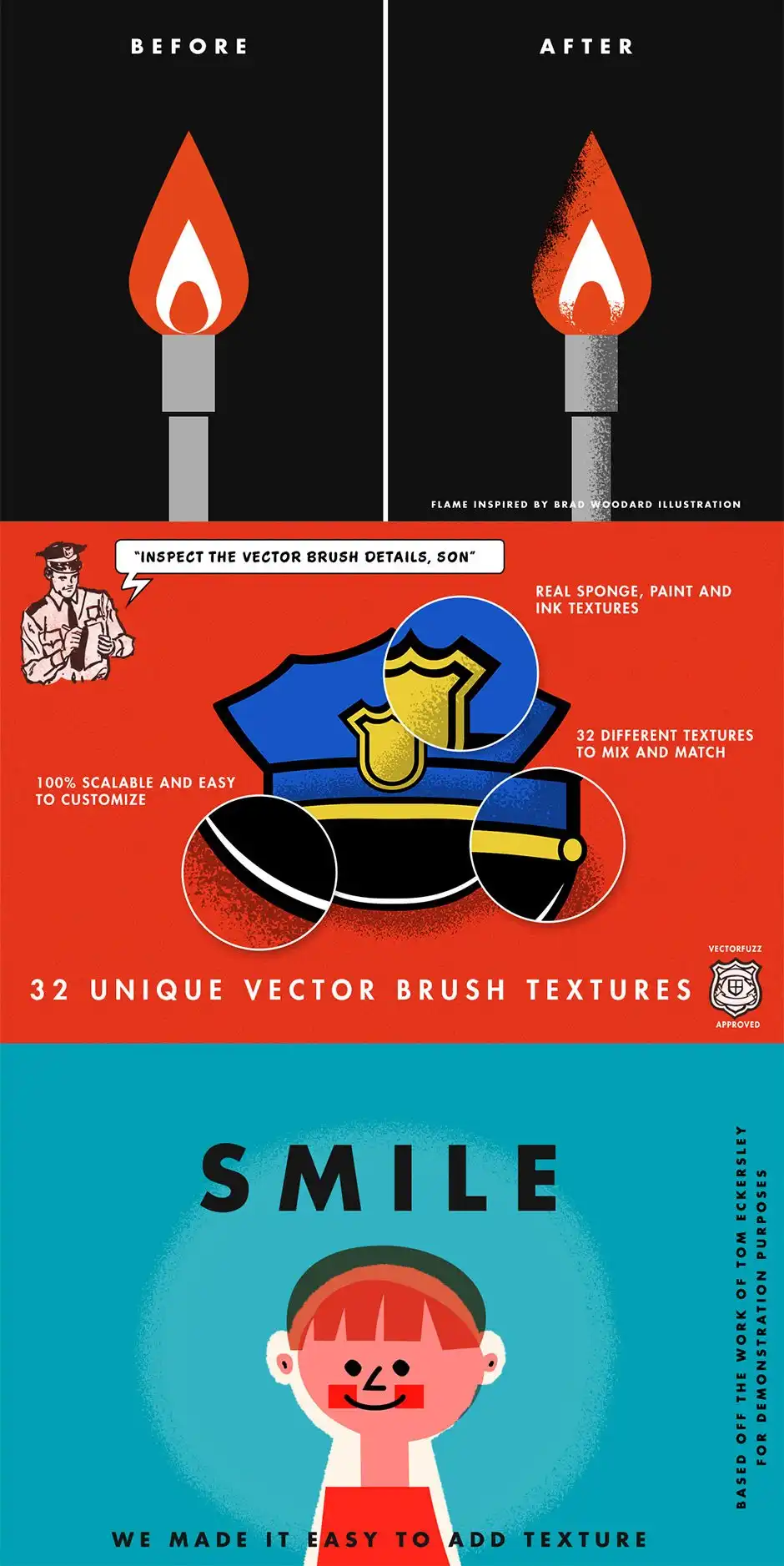 VectorFuzz Illustrator Sponge Scatter Brushes 2 vectorfuzz illustrator sponge scatter brushes2 76595