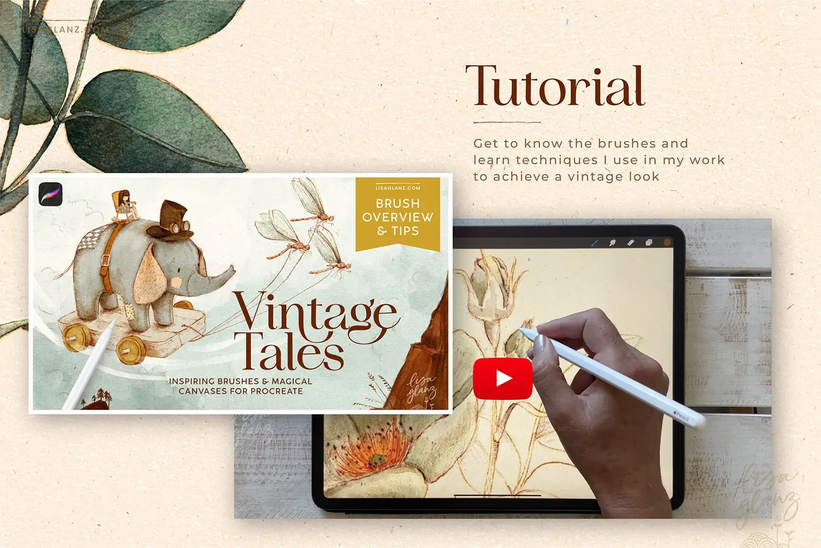 Vintage Tales Brushes and Canvas Effects for Procreate 11 vintage tales brushes and canvas effects for procreate12 79722