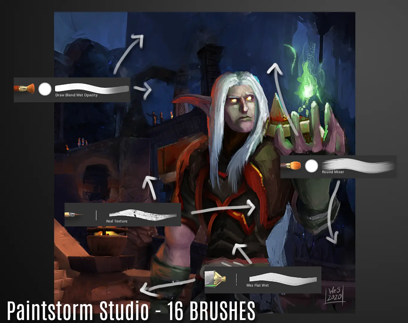 Wes Gardner - Platinum Brush Pack 4 wes gardner platinum brush pack5 78191