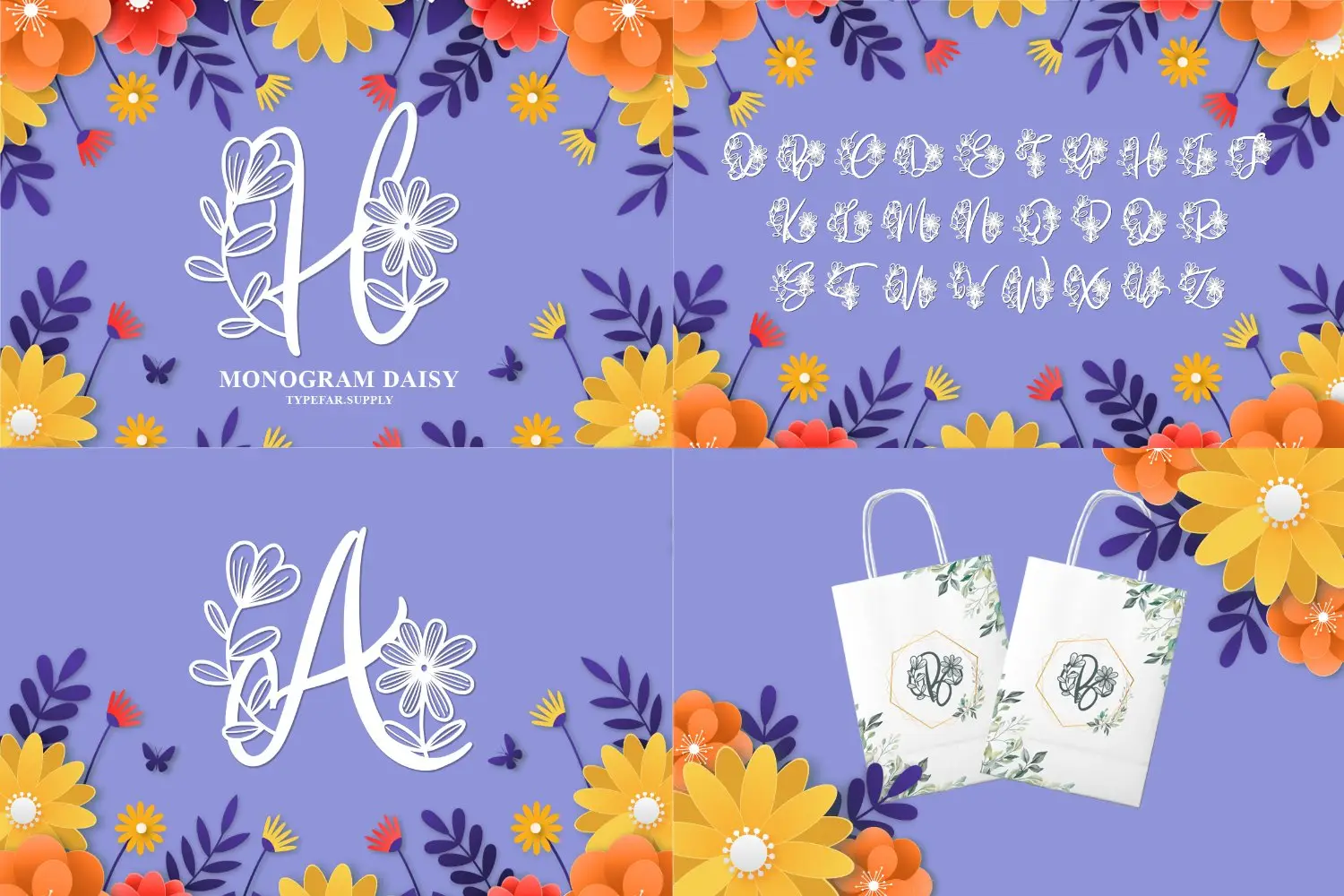 Monogram Font Mini Bundle 3 monogram font mini bundle (10) 81658